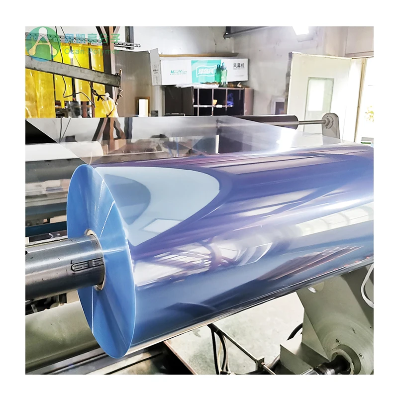 250 Micron Printable Rigid Clear Plastic PVC Roll For Vacuum View