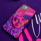 Cell Phone Nimmy Brand Lovey Cat Embroidery Cell Phone Case TPU PC Phone Case For I6/i6s/i6sp/i7/i7p/i8/i8p/iX