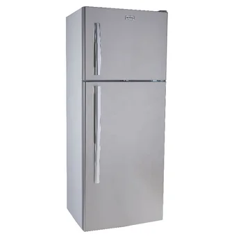 BCD472 134A 600A Stainless Steel Electric Portable Compressor Top-Freezer Refrigerator Household Hotels Gas New Condition GLASS