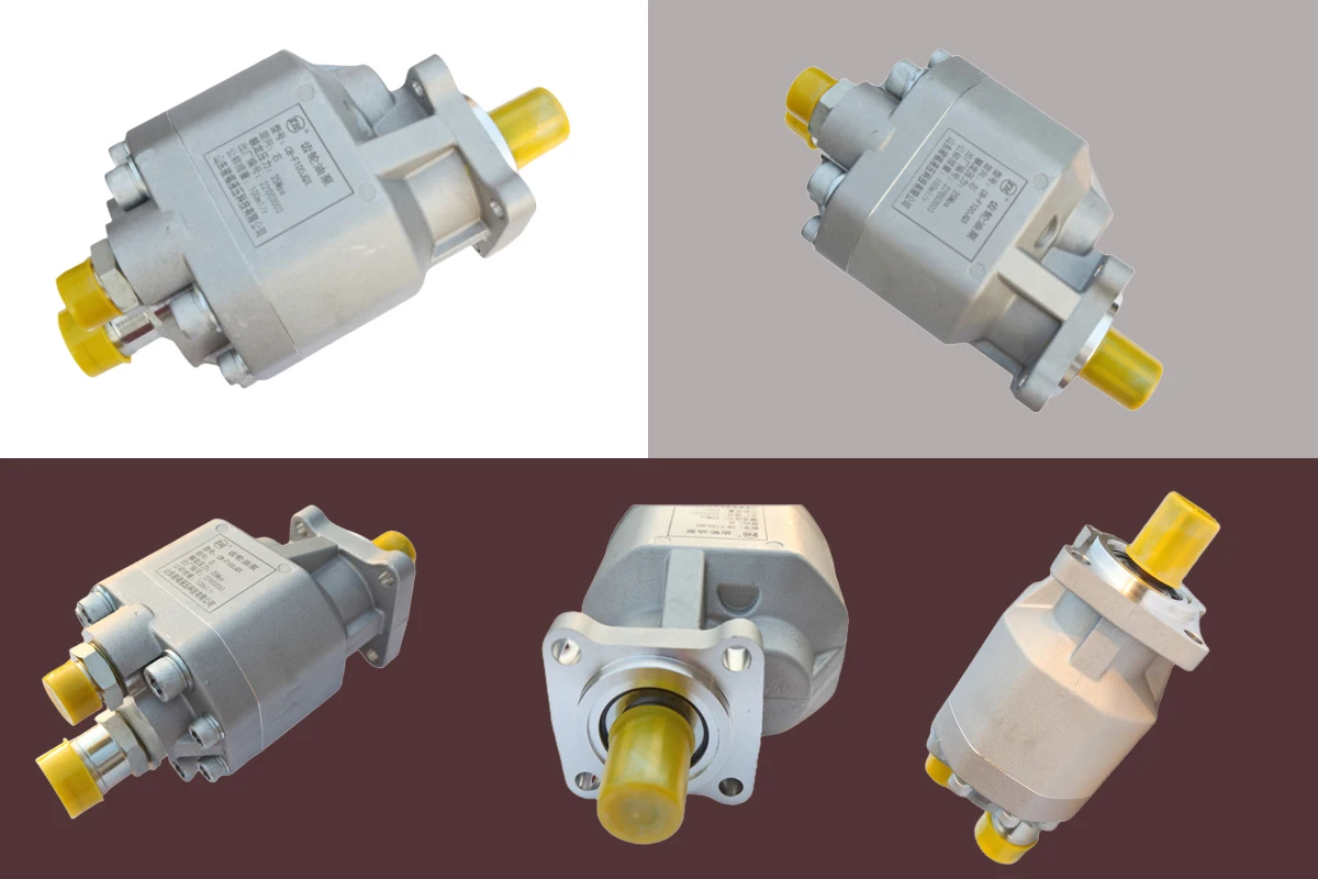 Low Cost Aluminum Gear Pump Hydraulic 80/100cc for Tipper Trucks manufacture