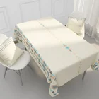 Table Cloth Good Price Cotton Linen Tablecloth Custom Ethnic Style Simple Rectangular Home Table Cloth