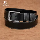 Handmade Custom Design Zinc Alloy Pin Buckle Genuine Cowhide Leather Men Golf Belt For Jeans