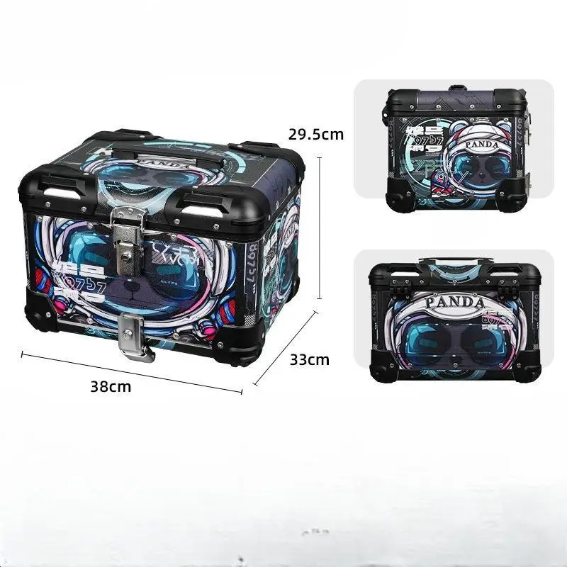 Universal Customized Motorcycle ABS Motorcycle Rear Tail Box