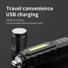 Waterproof Torch Factory Supplier USB Rrechargeable LED Flashlights Waterproof Tactical Flashlight LED Torch Light