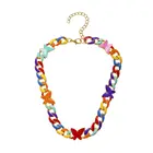 Necklace Necklaces 2021 Oem Neon Colorful Womens Necklace Fine Jewelry Necklaces Customised Necklace