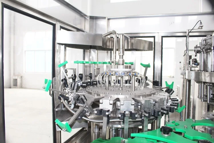 Turnkey Solution Automatic Glass Bottle Soda Water Filling Machine supplier