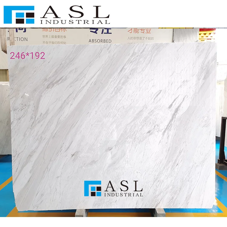 Volakas White Greek Marble Polished Slabs