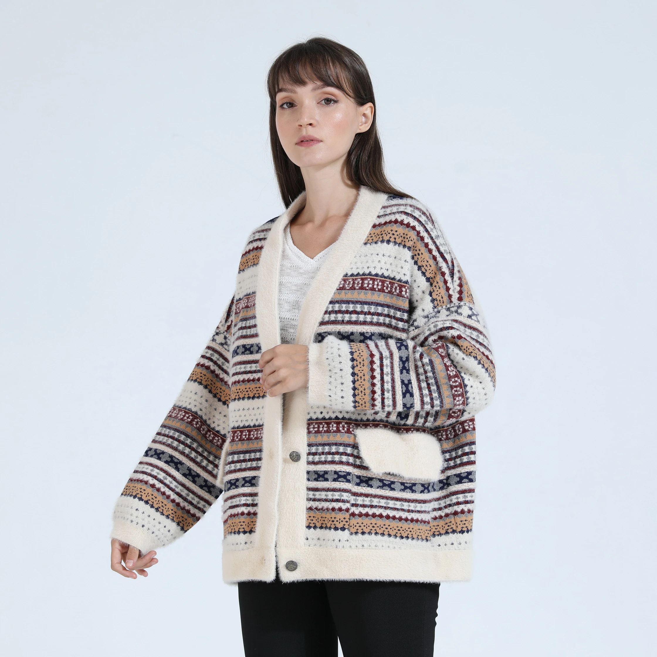 sustainable long cardigan