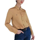 Summer Blouse 2021 Summer Autumn New Blouse Shirt Tops Long-Sleeved Loose Woman Shirt