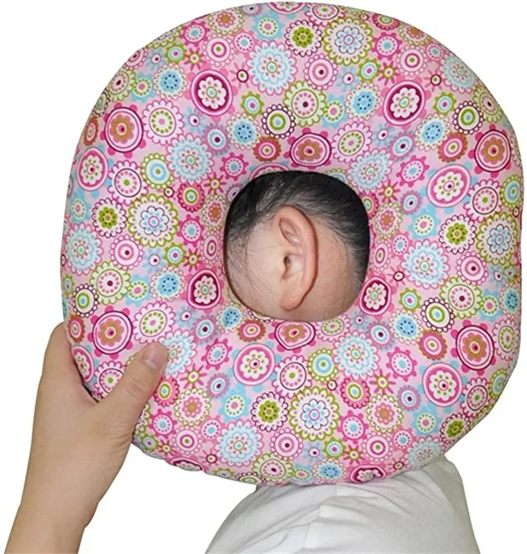 3 kinds of fillers Side Sleepers with Hole CNH Medical Ear Guard Care Pillow Cushion Donut Protector ear pillow