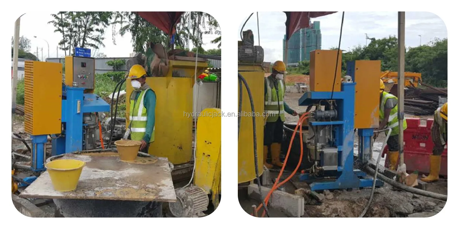 Best Choice Jet Cement Injection Grouting Pump For Curtain Grouting