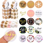 Thank You Round Printing Packaging Thank You Sticker Custom With Logo