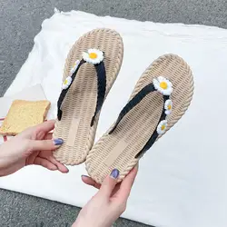 Summer Girls Fashion PVC Ladies Flip Flops Women Jelly Flip Flops Wedding Flat Beach Slipper