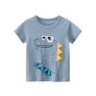 Kids Boy 2-10 Years Old Kids Soft T Shirt Custom Boy T Shirt Kids T Shirt Printing With Creative Design