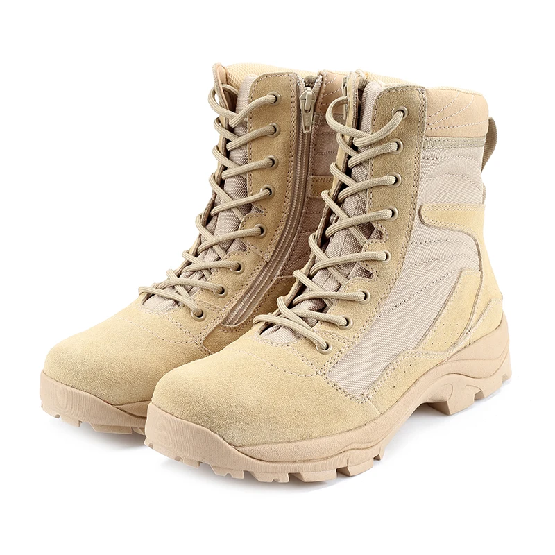 military style walking boots