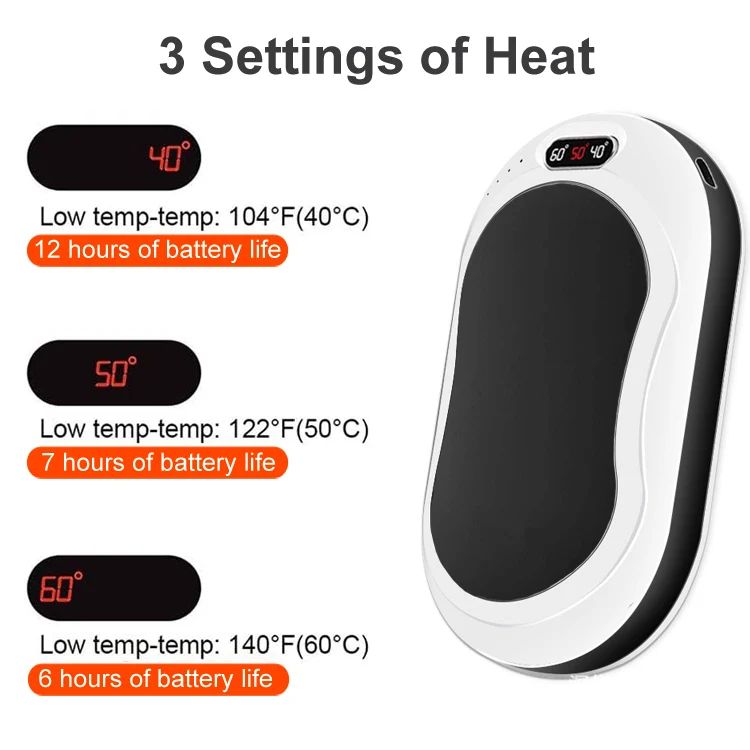 Hand Warmer, 10000mAh, USB - detail 12