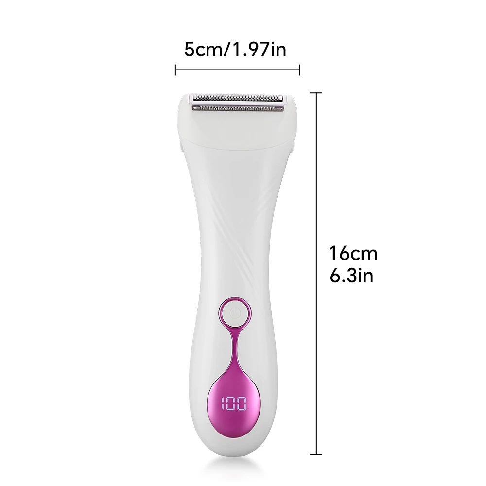 Professional Lady's Electric Hair Shaver Painless Body Removal USB Charging Rechargeable for Household Car RV Use Wholesale details