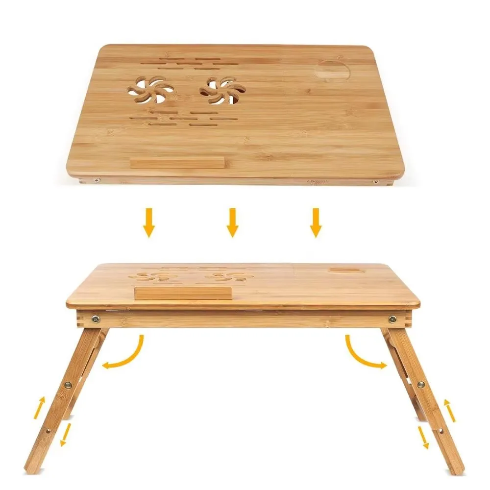 product bamboo portable adjustable foldable laptop desk for bed use-10