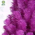 Pink Factory Customized 90cm Purple Pink Gold Mini Artificial Christmas Tree Merry Christmas Decorations For Home