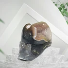 Stone Hot Sale Best Quality Semi-precious Stone Crafts Agate Geode Snail