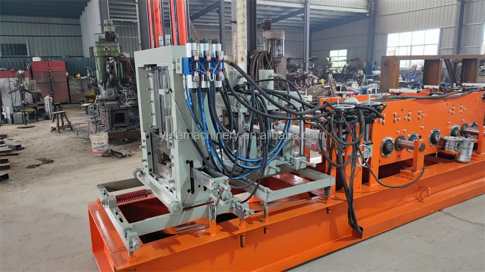 C 80-300 sizes purlin full automatic roll forming machine manufacture 