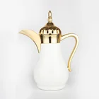 Coffee Coffee 350ML May Flower Wholesale Dallah Turkish Arabic Coffee Pot Dallah With Hard Glass