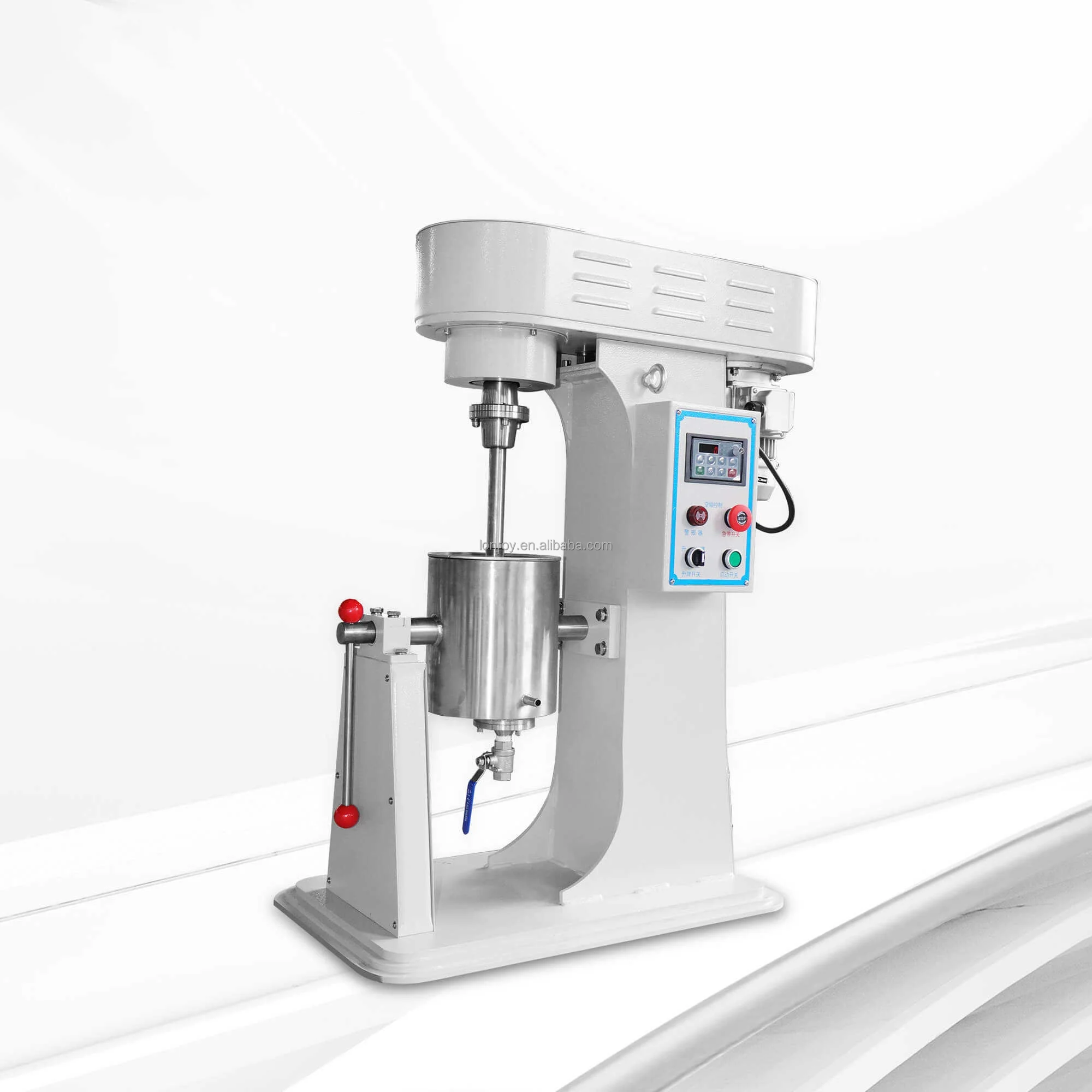 Materials Electric Lifting Stirred Ball Mill Wet Grinding Laboratory Ball Mill Motor-Driven Elevating Agitating Ball Mill