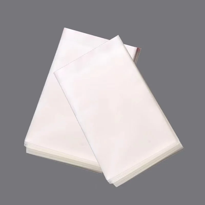 Wholesale Of Spot OPP Flat Bags Plain Seal Transparent Plastic Bags Toy  Accessories Food  Packaging Bags With Gold Ties