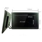 Mp4 Large Size Automatically Play Videos Pictures Download Free Mp3 Mp4 Digital Photo Frame 21.5 Inch