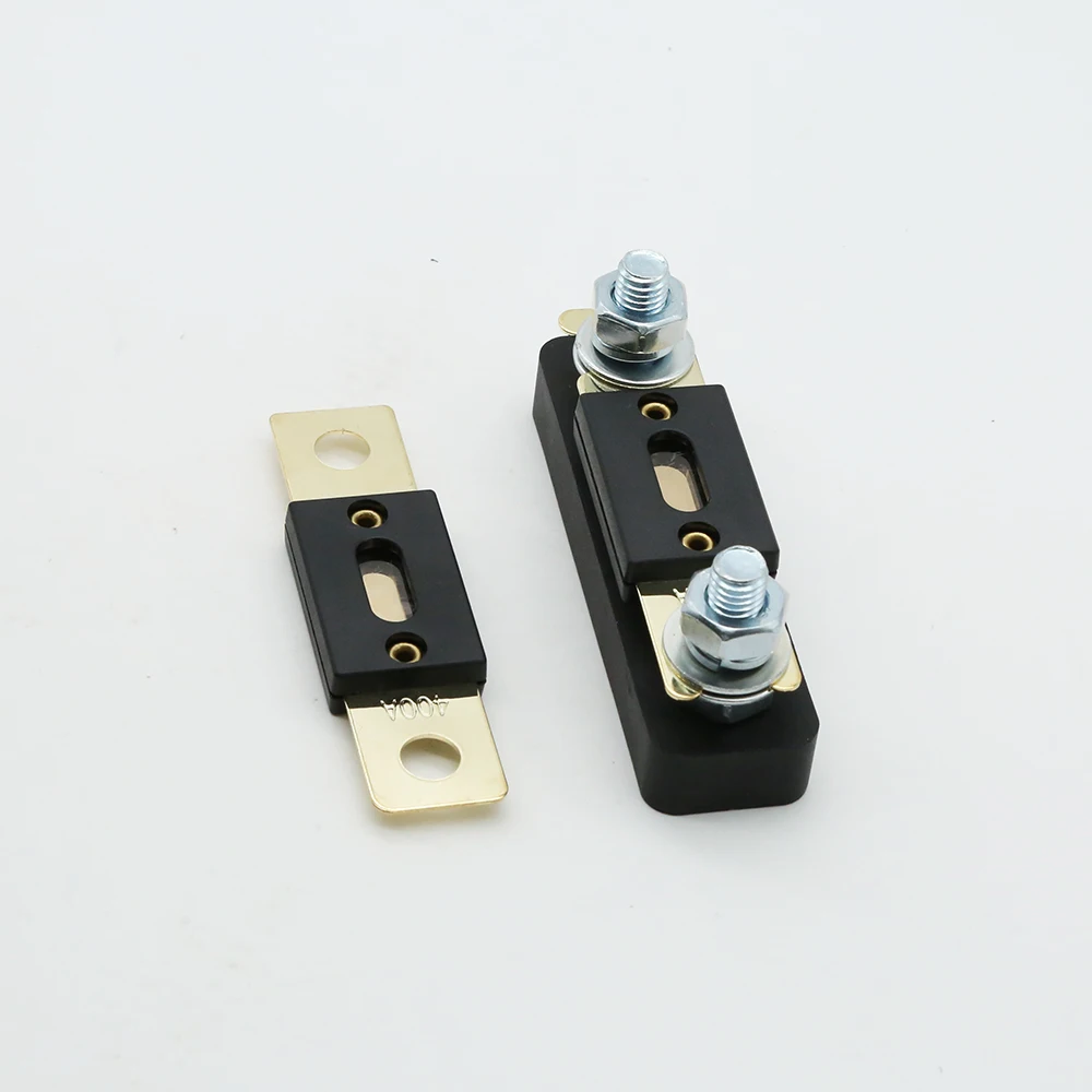 800A 125V UL94V-0 ANL Fuse Holder with Bolt On Black Fuse Block for Automotive Applications