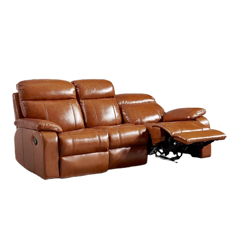 two seater leather recliner lounge