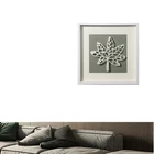 Handmade Items Shower Room Wall Abstract 3 Dimensional Metal Decorative Painting Customized