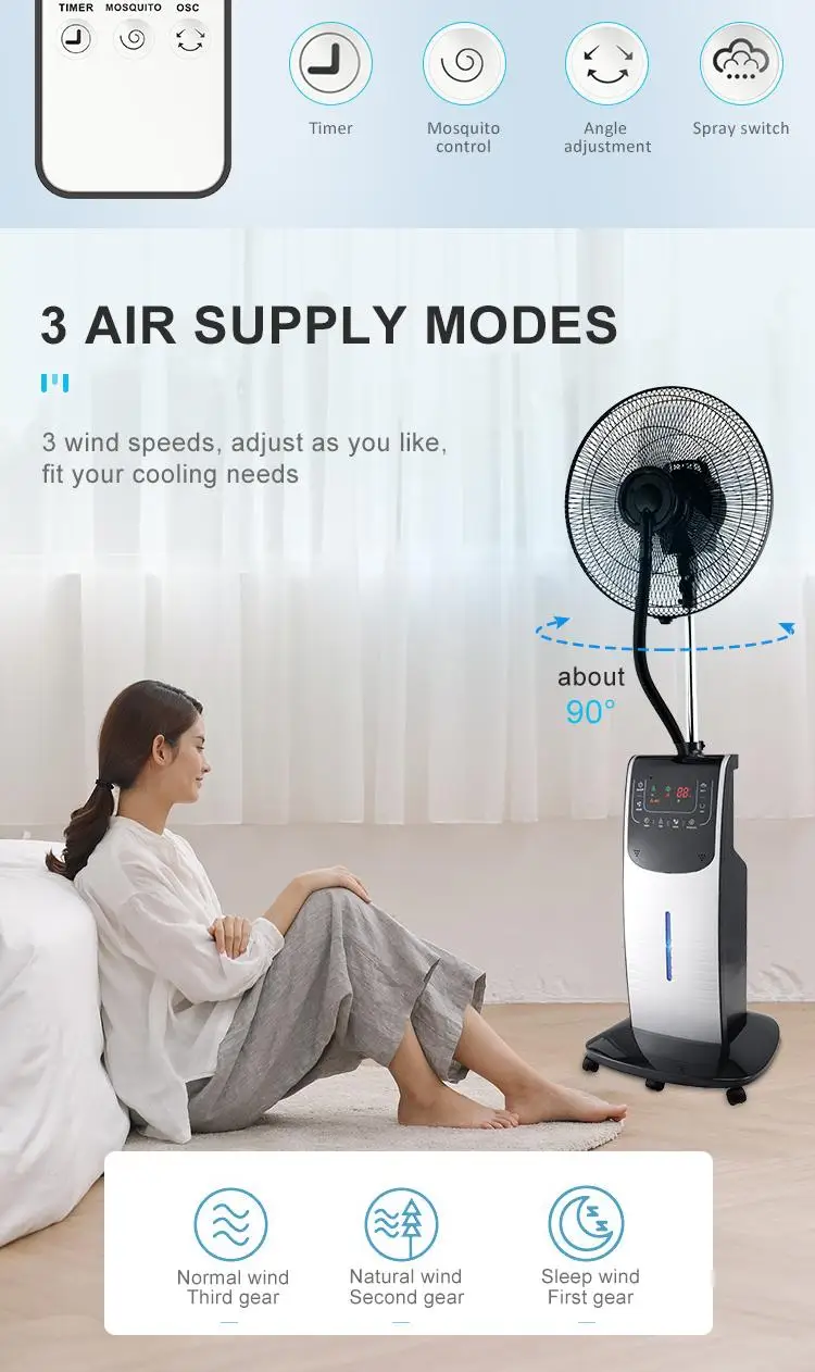High Quality Air Cooler, Electric, Plastic - detail 10
