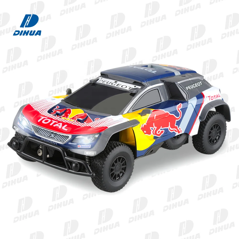 2.4g Radio Control Toy Model Red Bull Peugeot 3008 Maxi 1/16 Scale 12 Km/h Drift Road All Terrain Racing Rc Car For Kids - Buy Rc Car,Racing Rc Car,Drift