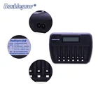 Ni-mh Battery Charger 8 Slots Ni-MH Ni-CD Battery Intelligent Quick Charger With LCD Display