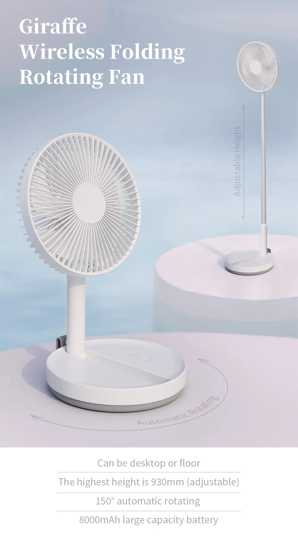 Table Fan, Portable, 5, 8 - detail 2