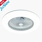 Remote Fan 1stshine Smart Remote Control AC Motor LED Ceiling Fan Box Fan With LED Ceiling Fan