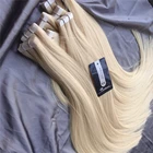 Hair Skin Tape Hair Remi Double Drawn Remy Human Hair Extension On Skin Weft Blonde Tape Virgin Hair Extensions