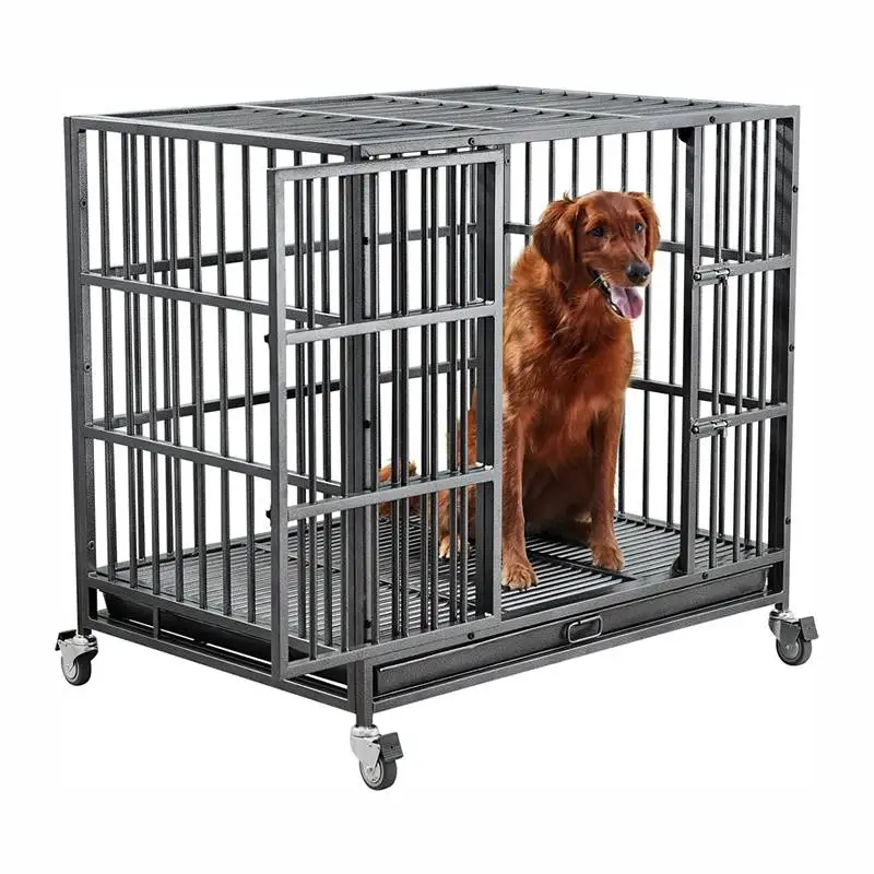 large aluminium dog crate