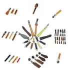 No.3 Premium Strong Silicone Pvc Nylon Leather Rubber Plastic Paracord Zipper Pulls Puller Slider Head Zipper For Zipper