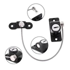 Window Door Lock Safety Door Window Lock Restrictor Safety Device Key Child Kids Safe Limit Car Cable Lock