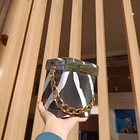 Handbags Leather Chain Luxury Box Leopard Zebra Cow Pattern Wholesale Fashion Purses And Handbags For Women