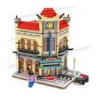 Model Toy OEM Customized Design DIY Mini Architecture Model Brick Toy Theater Nano Building Blocks