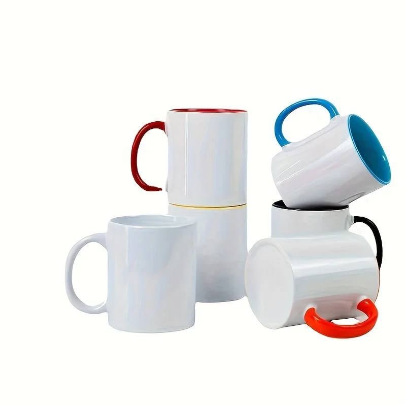 USA Warehouse Sublimation Blank 11oz Ceramic Mug White Sublimation Mugs for Coffee 11oz Mugs Sublimation Ceramic