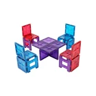 Diy Toys 2021 New Arrival Diy Magnetic Tiles Building Blocks Magnetic Connect Toys Educational Toys For Child