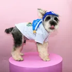 Fashion Designers Fashion Luxury Brand Desinger Luxury Cotton Print Summer Large Pet Dog T-Shirt Clothes