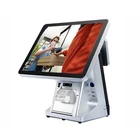 1 Shop Cash Register 15 Inch Touch Screen All In 1 Pos System Supermarket Cash Register For Shop