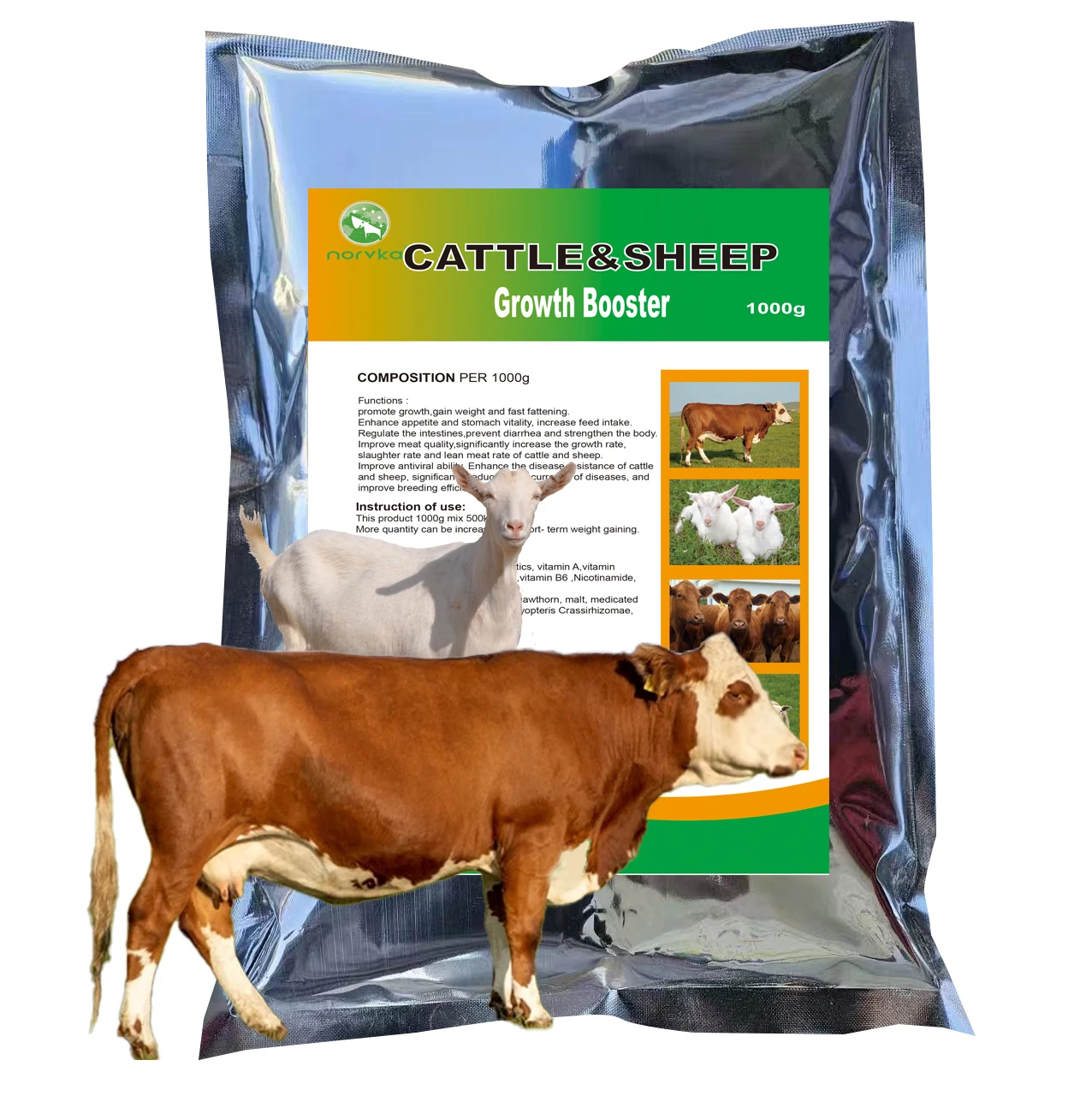 Cattle Sheep Fattening Growth Booster Feed Additives Supplement Buy