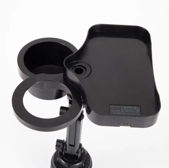 Multifunction Cup Holder Expander Adapter Rotating Car Cup Car Gadget Drink Holder With Wireless