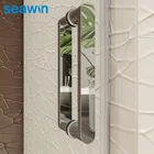 Seawin DDP Service Gray Partition Frameless Sliding 10Mm Tempered Glass Shower Doors